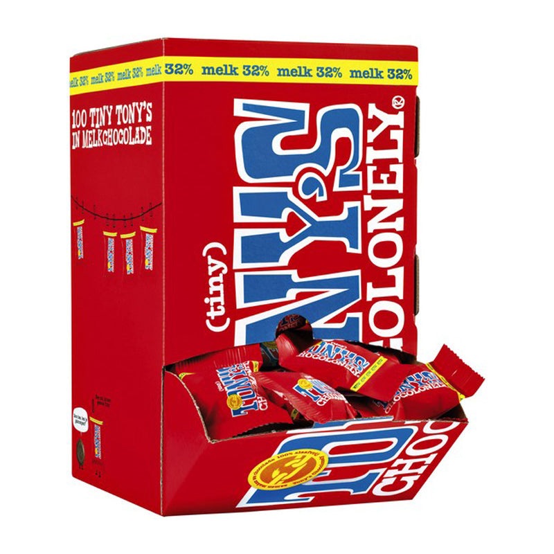Tiny Tony's Chocolonely 100 stuks melk