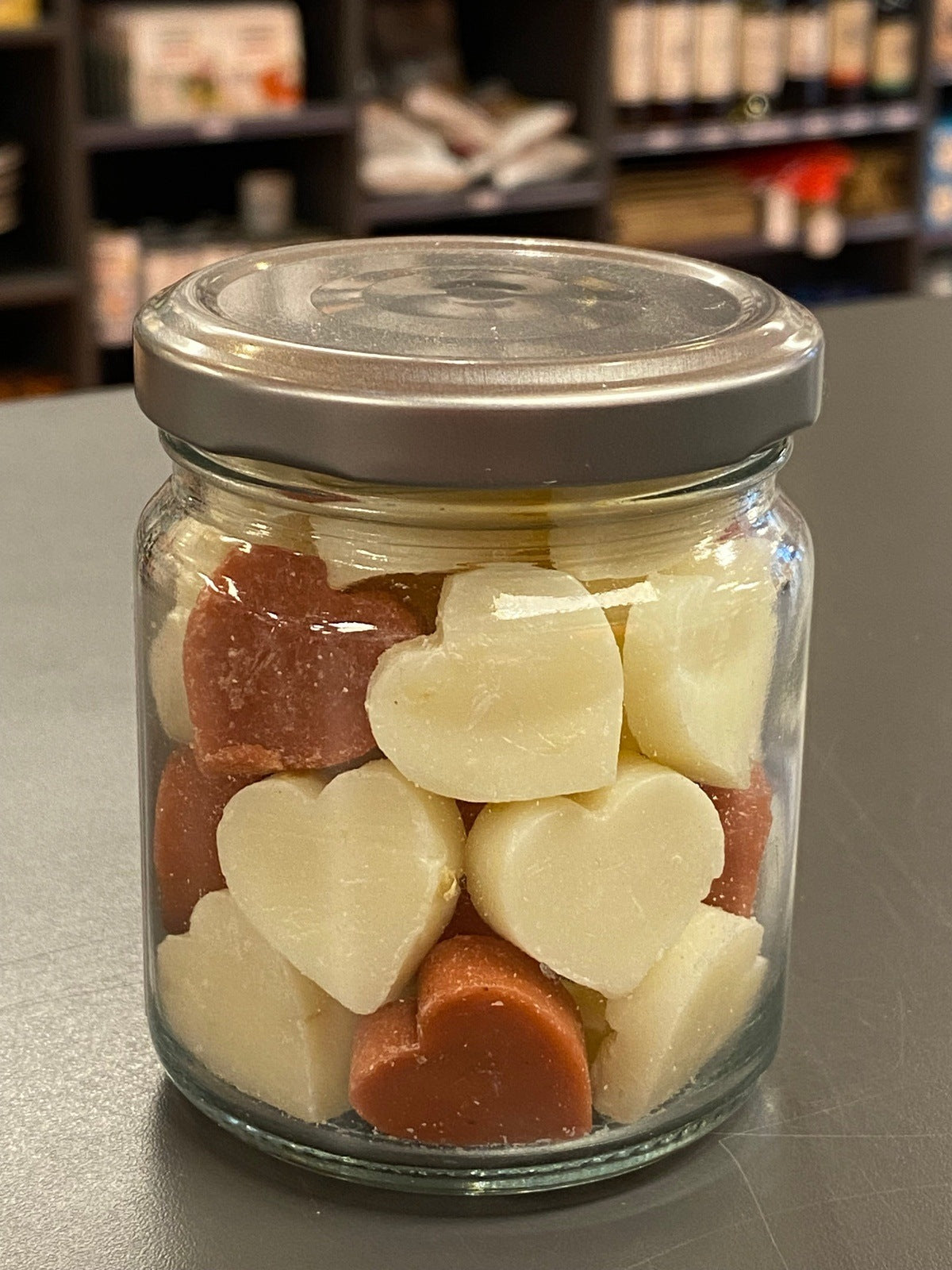 Zeepjes hart in potje 90gr