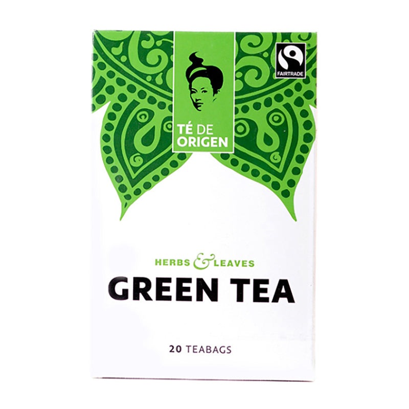 Té de Origen Groene thee, 20 x 2g