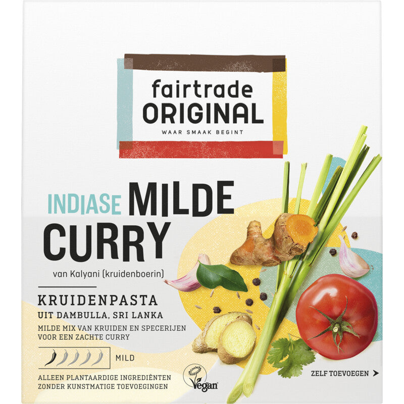 Kruidenpasta Milde Curry 75g