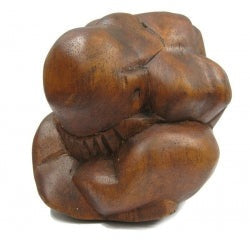 Houten Yogi man10 cm