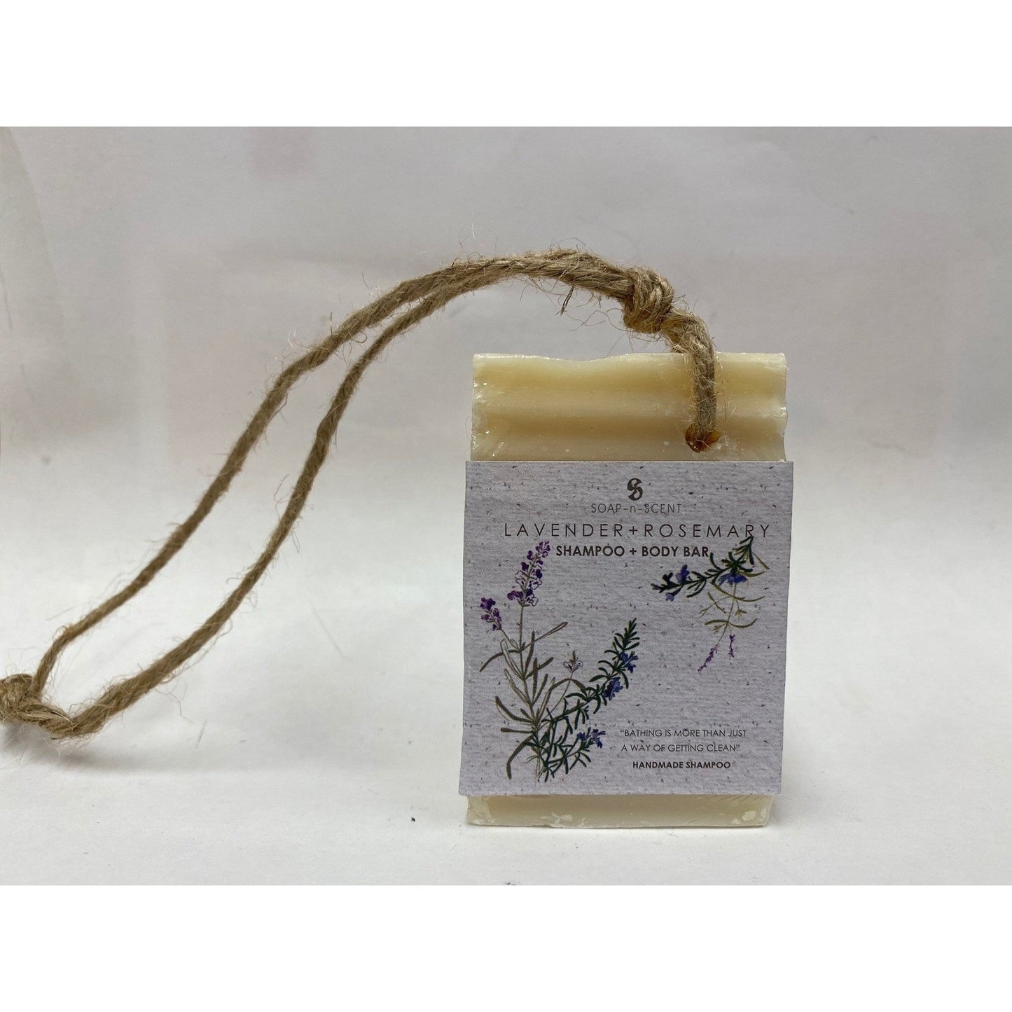 Shampoo + Bodybar Lavender + Rozemarijn 100g