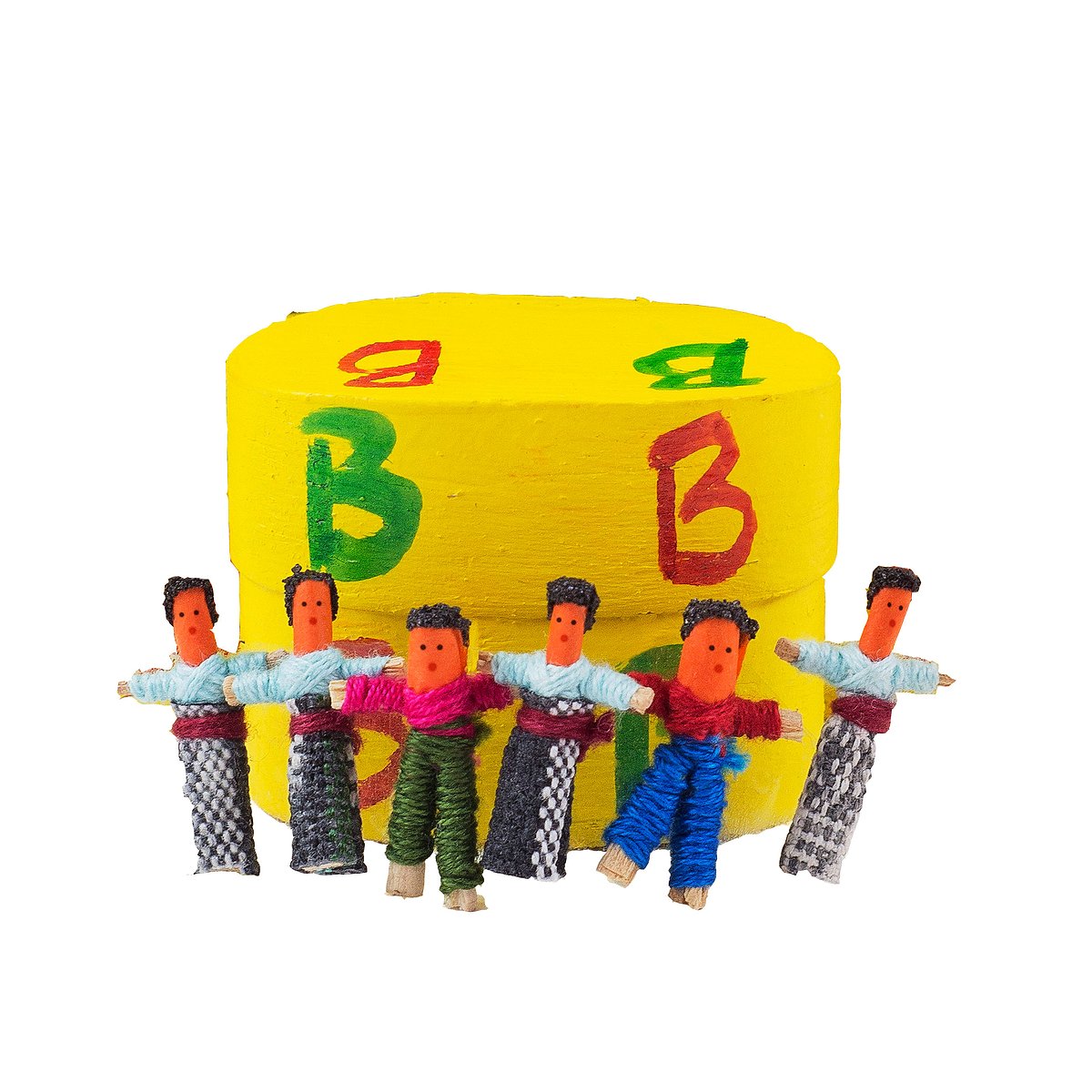 Zorgenpoppetjes in doosje