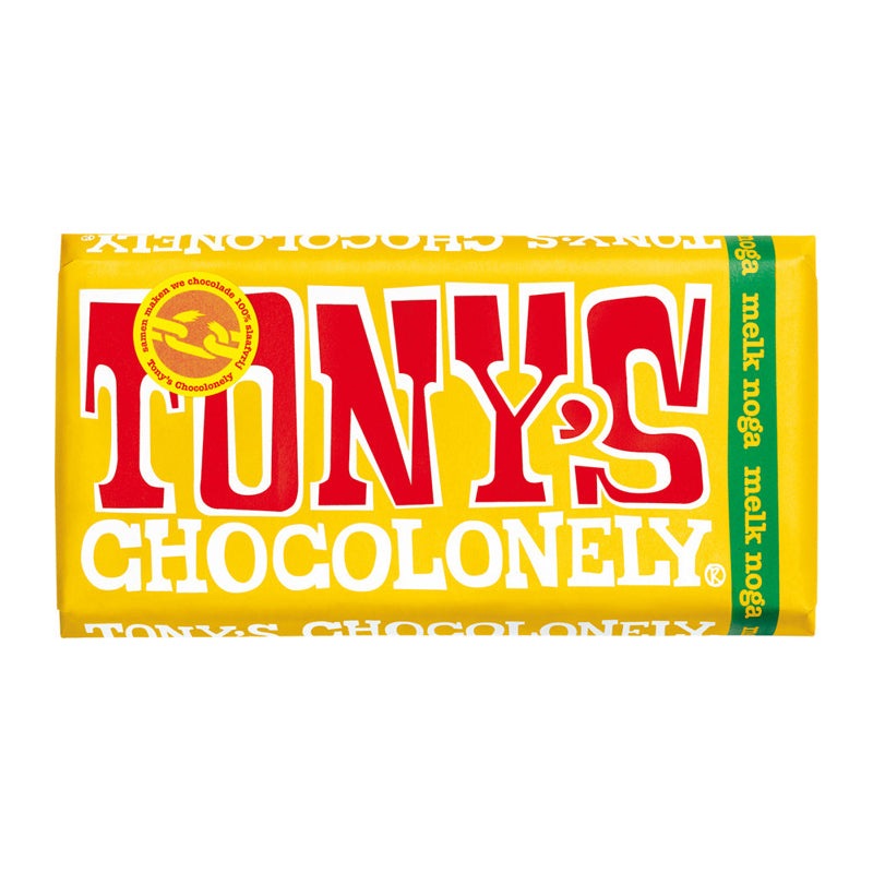 Tony's Chocolonely Melk Noga 180g