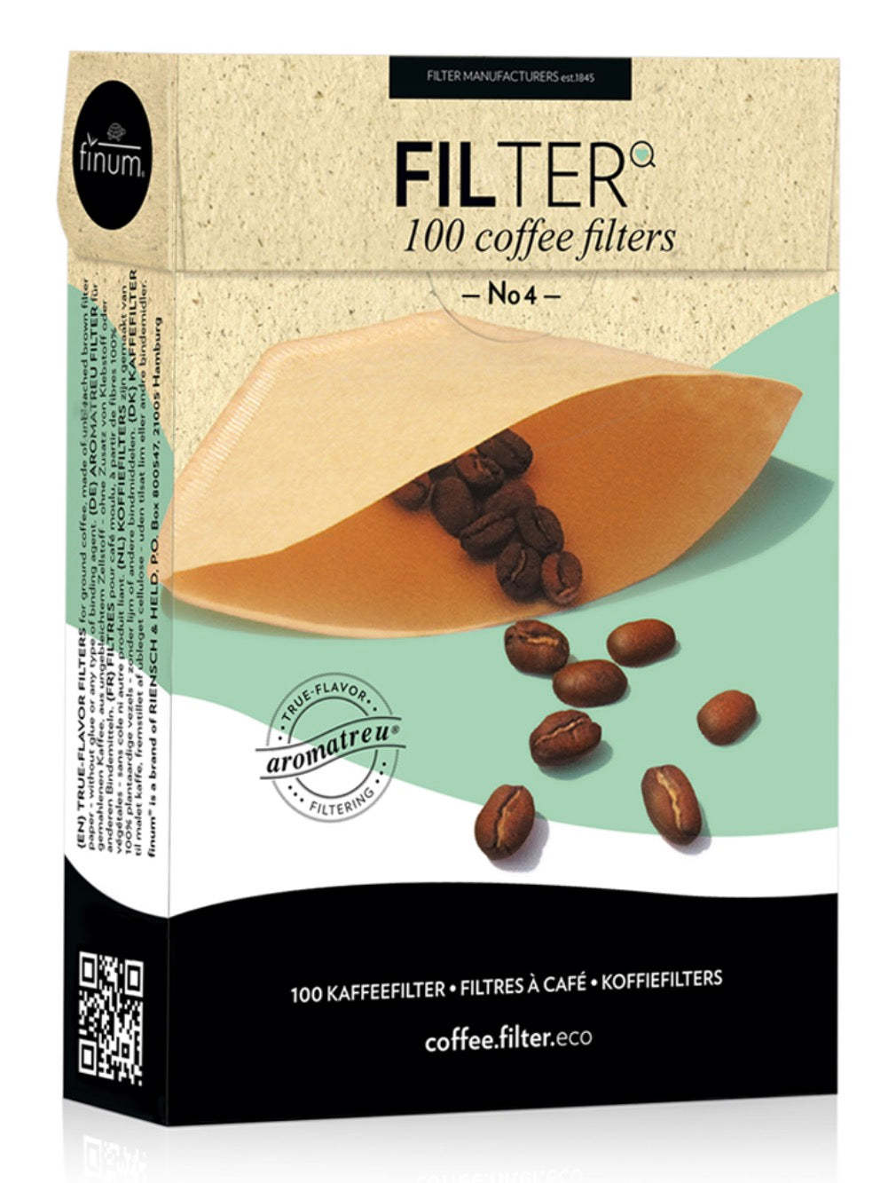Koffiefilters nr. 4 - 100 stuks
