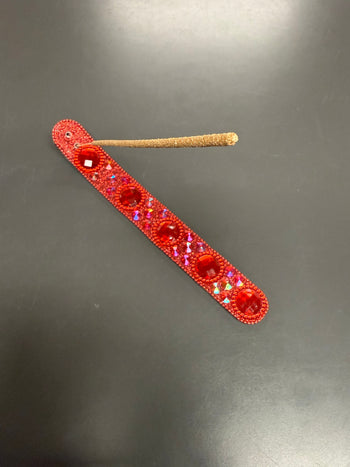 Wierookhouder glitterrood