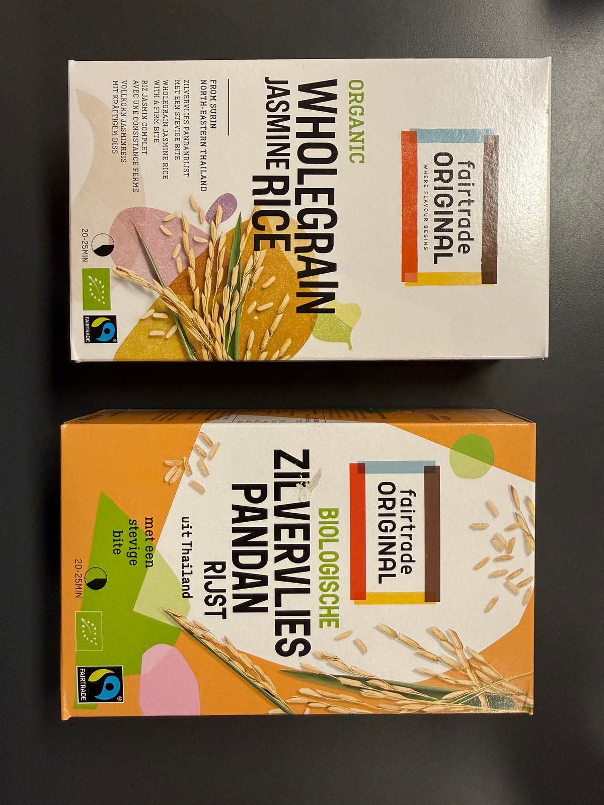 Zilvervlies pandanrijst 400 gr