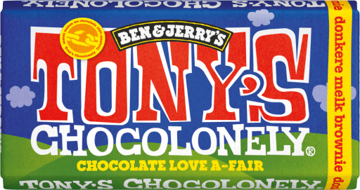 Tony's Chocolonely donkere melk brownie 180g