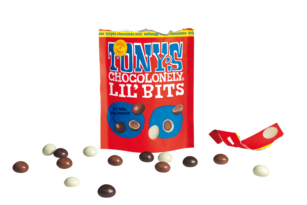 Tony's Chocolonely Lil’Bits triple chocolate mix